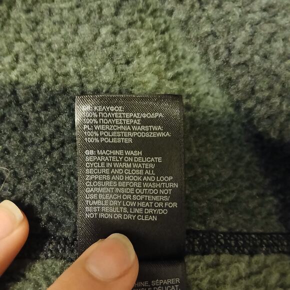 The North Face Mens Jacket 2XL Buffalo Plaid 1/4 Zip Lumberjack Classic Gorpcore - Picture 8 of 9